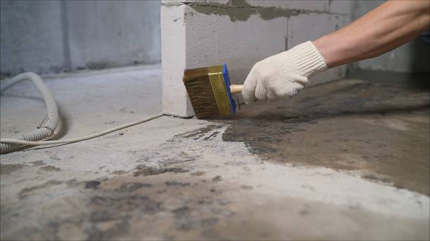 SJ Waterproofing Pros Crawl Space Encapsulation coverage map for Allenwood, NJ and surrounding area